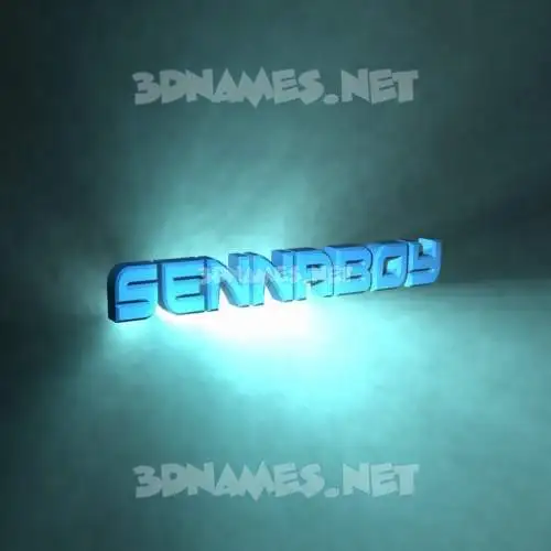 sennaboy in Light Shine style - 3D name wallpaper sennaboy in Light Shine style - 3D name wallpaper