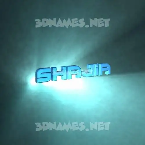 shajia in Light Shine style - 3D name wallpaper shajia in Light Shine style - 3D name wallpaper