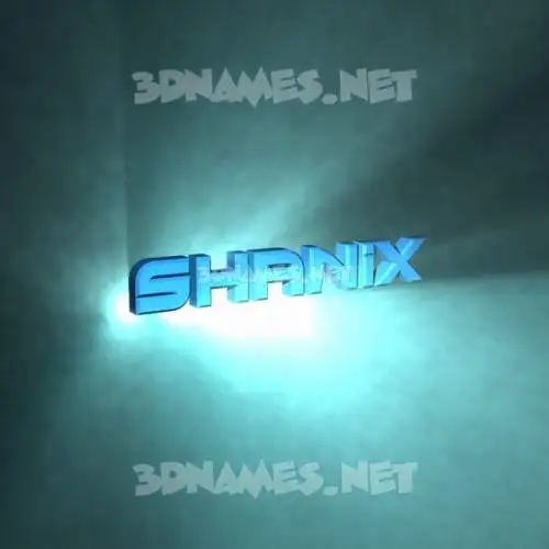 shanix in Light Shine style - 3D name wallpaper shanix in Light Shine style - 3D name wallpaper