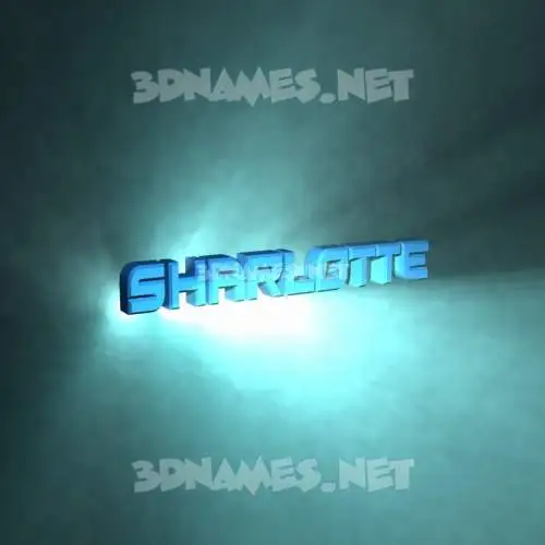 sharlotte in Light Shine style - 3D name wallpaper sharlotte in Light Shine style - 3D name wallpaper