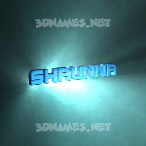 shaunna in Light Shine style - 3D name wallpaper shaunna in Light Shine style - 3D name wallpaper
