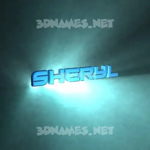 sheryl in Light Shine style - 3D name wallpaper sheryl in Light Shine style - 3D name wallpaper