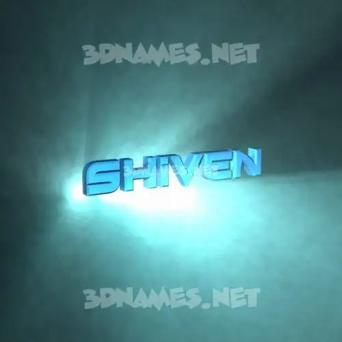 shiven in Light Shine style - 3D name wallpaper shiven in Light Shine style - 3D name wallpaper