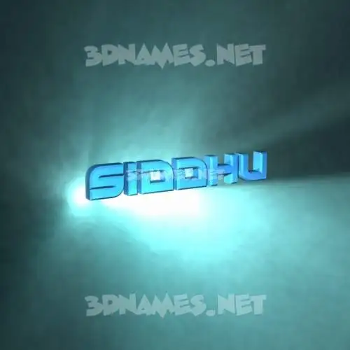 siddhu in Light Shine style - 3D name wallpaper siddhu in Light Shine style - 3D name wallpaper