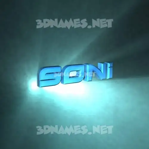 soni in Light Shine style - 3D name wallpaper soni in Light Shine style - 3D name wallpaper