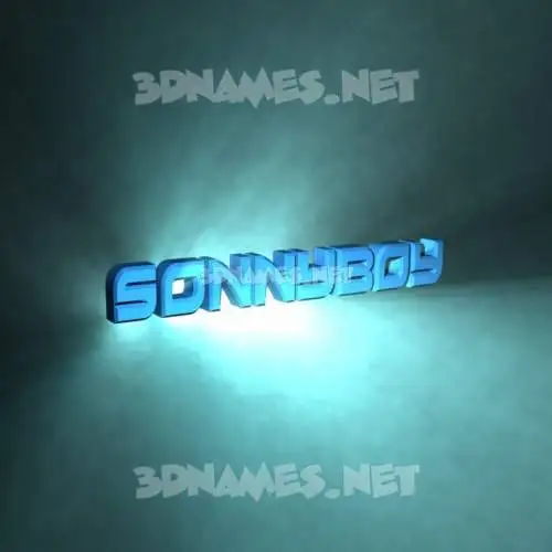 sonnyboy in Light Shine style - 3D name wallpaper sonnyboy in Light Shine style - 3D name wallpaper