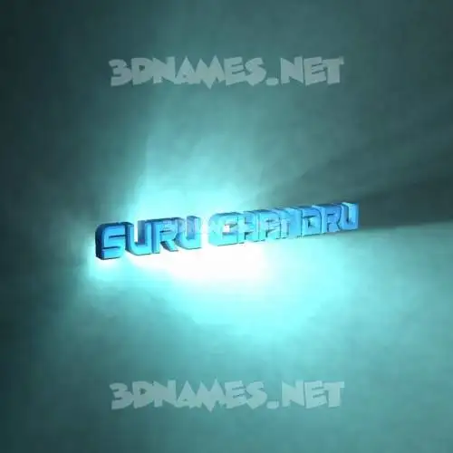 suru chandru in Light Shine style - 3D name wallpaper suru chandru in Light Shine style - 3D name wallpaper