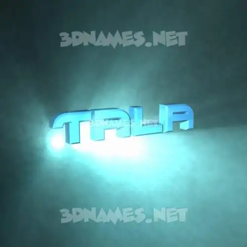 tala in Light Shine style - 3D name wallpaper tala in Light Shine style - 3D name wallpaper