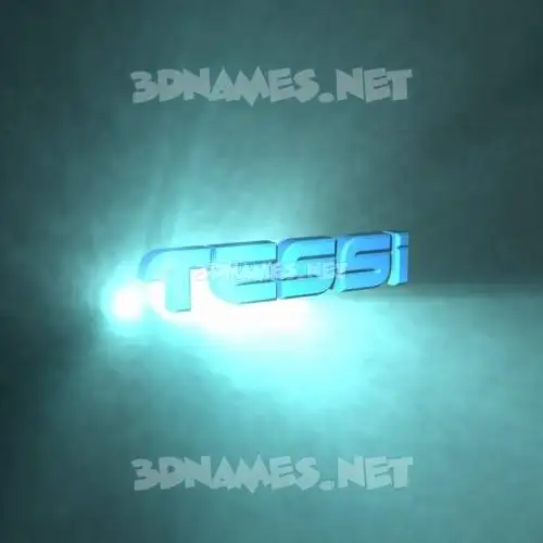 tessi in Light Shine style - 3D name wallpaper tessi in Light Shine style - 3D name wallpaper