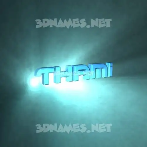 thami in Light Shine style - 3D name wallpaper thami in Light Shine style - 3D name wallpaper
