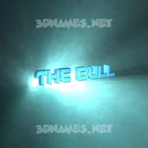 the bull in Light Shine style - 3D name wallpaper the bull in Light Shine style - 3D name wallpaper