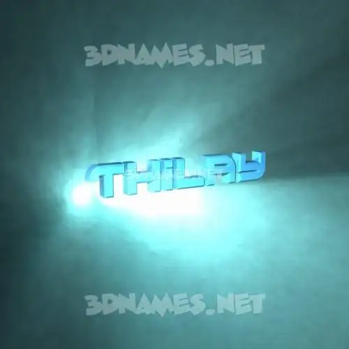 thilay in Light Shine style - 3D name wallpaper thilay in Light Shine style - 3D name wallpaper