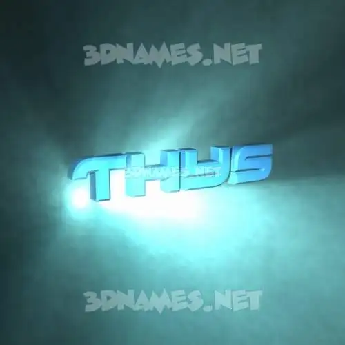 thys in Light Shine style - 3D name wallpaper thys in Light Shine style - 3D name wallpaper