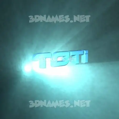 toti in Light Shine style - 3D name wallpaper toti in Light Shine style - 3D name wallpaper