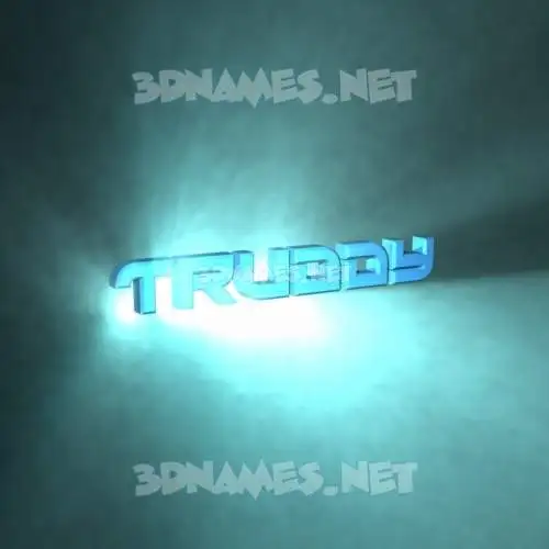 truddy in Light Shine style - 3D name wallpaper truddy in Light Shine style - 3D name wallpaper