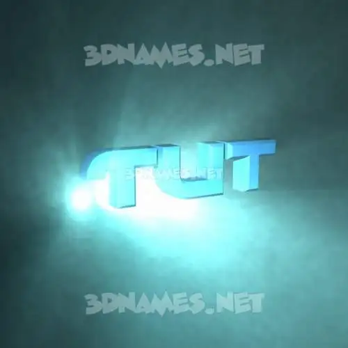 tut in Light Shine style - 3D name wallpaper tut in Light Shine style - 3D name wallpaper
