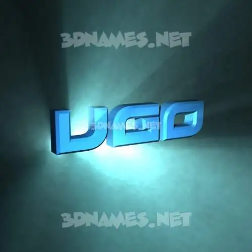 ugo in Light Shine style - 3D name wallpaper ugo in Light Shine style - 3D name wallpaper