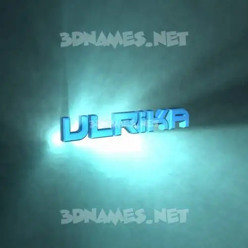 ulrika in Light Shine style - 3D name wallpaper ulrika in Light Shine style - 3D name wallpaper