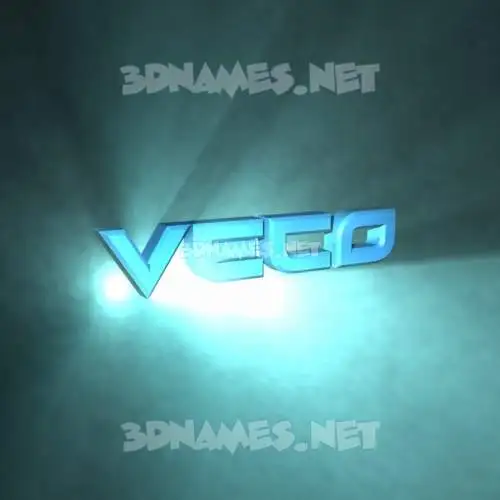 veco in Light Shine style - 3D name wallpaper veco in Light Shine style - 3D name wallpaper