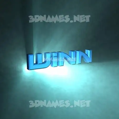 winn in Light Shine style - 3D name wallpaper winn in Light Shine style - 3D name wallpaper