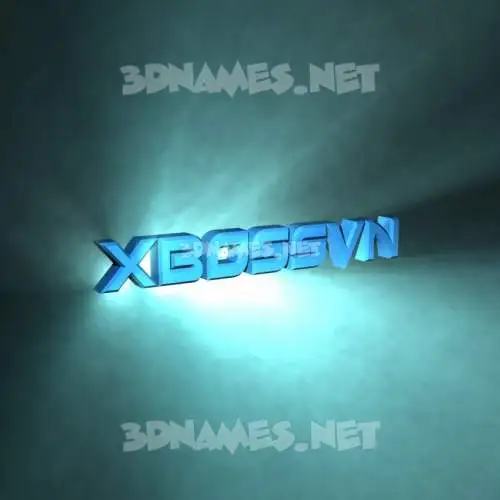 xbossvn in Light Shine style - 3D name wallpaper xbossvn in Light Shine style - 3D name wallpaper
