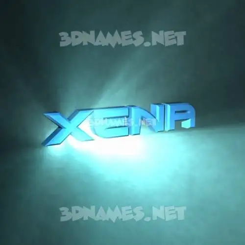 xena in Light Shine style - 3D name wallpaper xena in Light Shine style - 3D name wallpaper