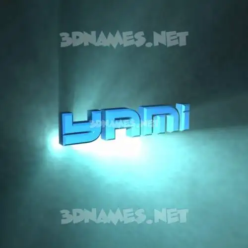 yami in Light Shine style - 3D name wallpaper yami in Light Shine style - 3D name wallpaper