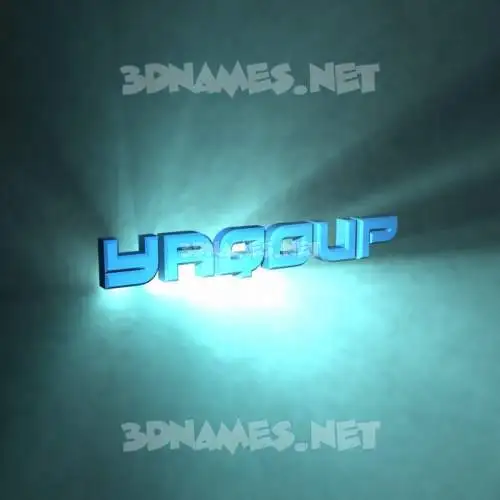 yaqoup in Light Shine style - 3D name wallpaper