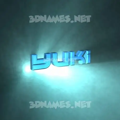 yuki in Light Shine style - 3D name wallpaper yuki in Light Shine style - 3D name wallpaper