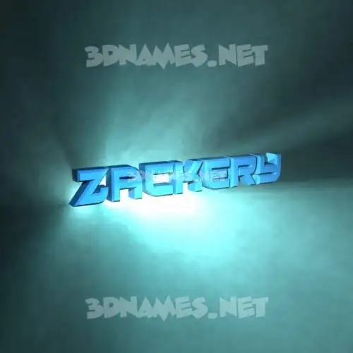 zackery in Light Shine style - 3D name wallpaper zackery in Light Shine style - 3D name wallpaper