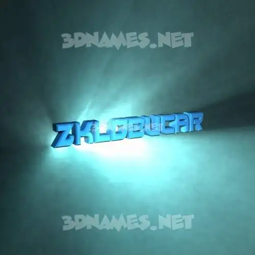 zklobucar in Light Shine style - 3D name wallpaper zklobucar in Light Shine style - 3D name wallpaper