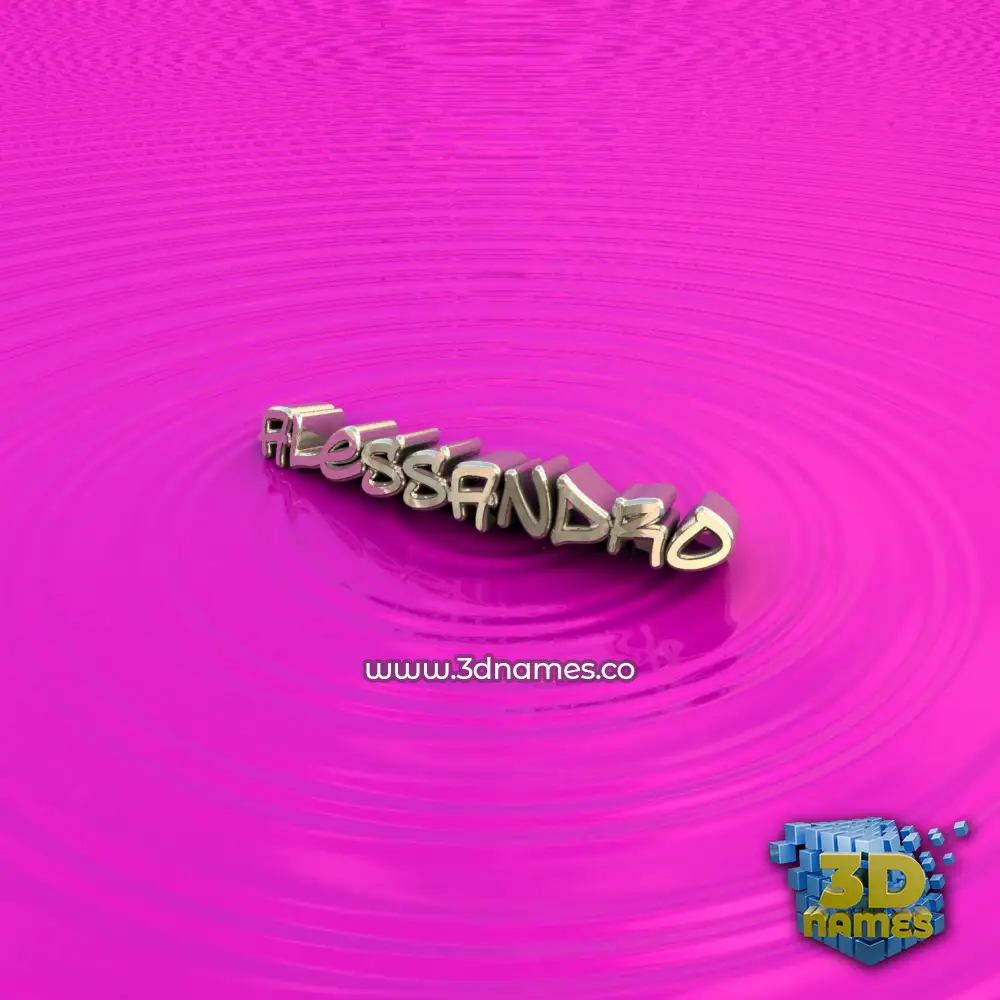 alessandro in Pink Graffiti style - 3D name wallpaper alessandro in Pink Graffiti style - 3D name wallpaper