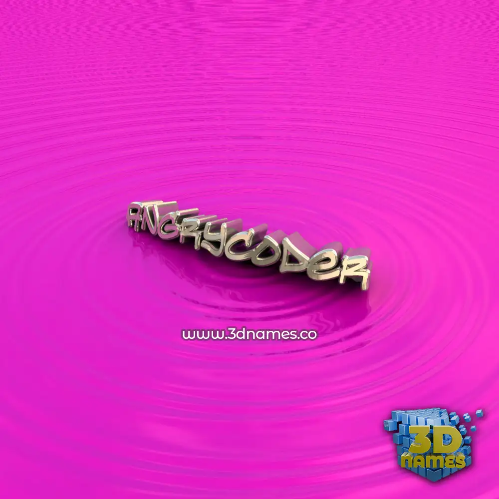 angrycoder in Pink Graffiti style - 3D name wallpaper angrycoder in Pink Graffiti style - 3D name wallpaper