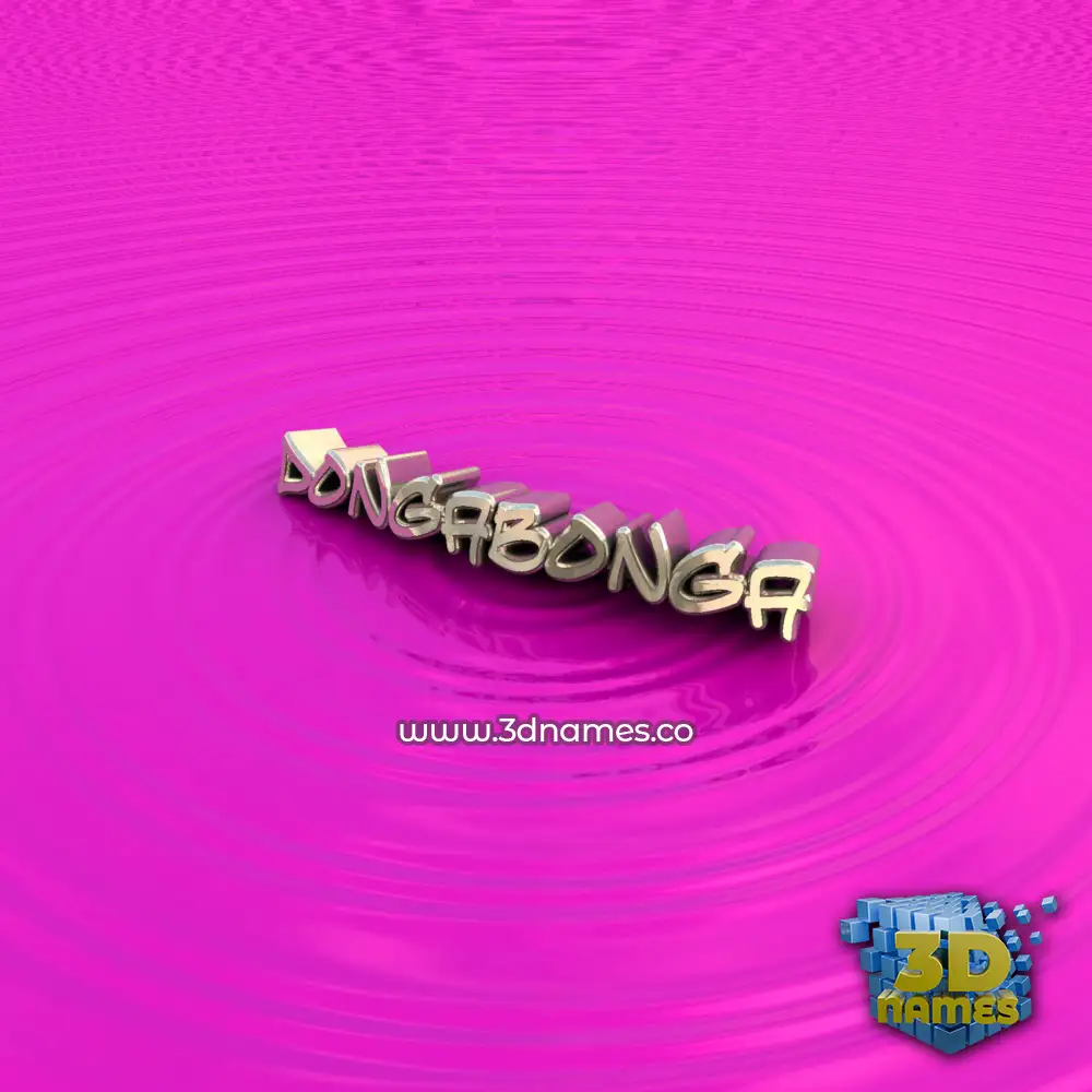 dongabonga in Pink Graffiti style - 3D name wallpaper dongabonga in Pink Graffiti style - 3D name wallpaper