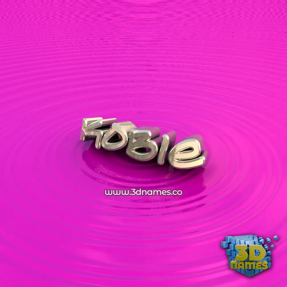 kobie in Pink Graffiti style - 3D name wallpaper kobie in Pink Graffiti style - 3D name wallpaper