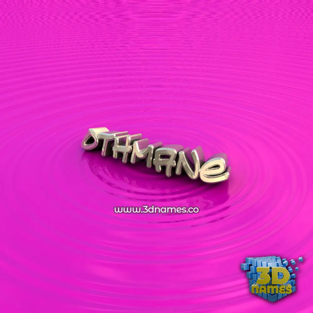 othmane in Pink Graffiti style - 3D name wallpaper othmane in Pink Graffiti style - 3D name wallpaper