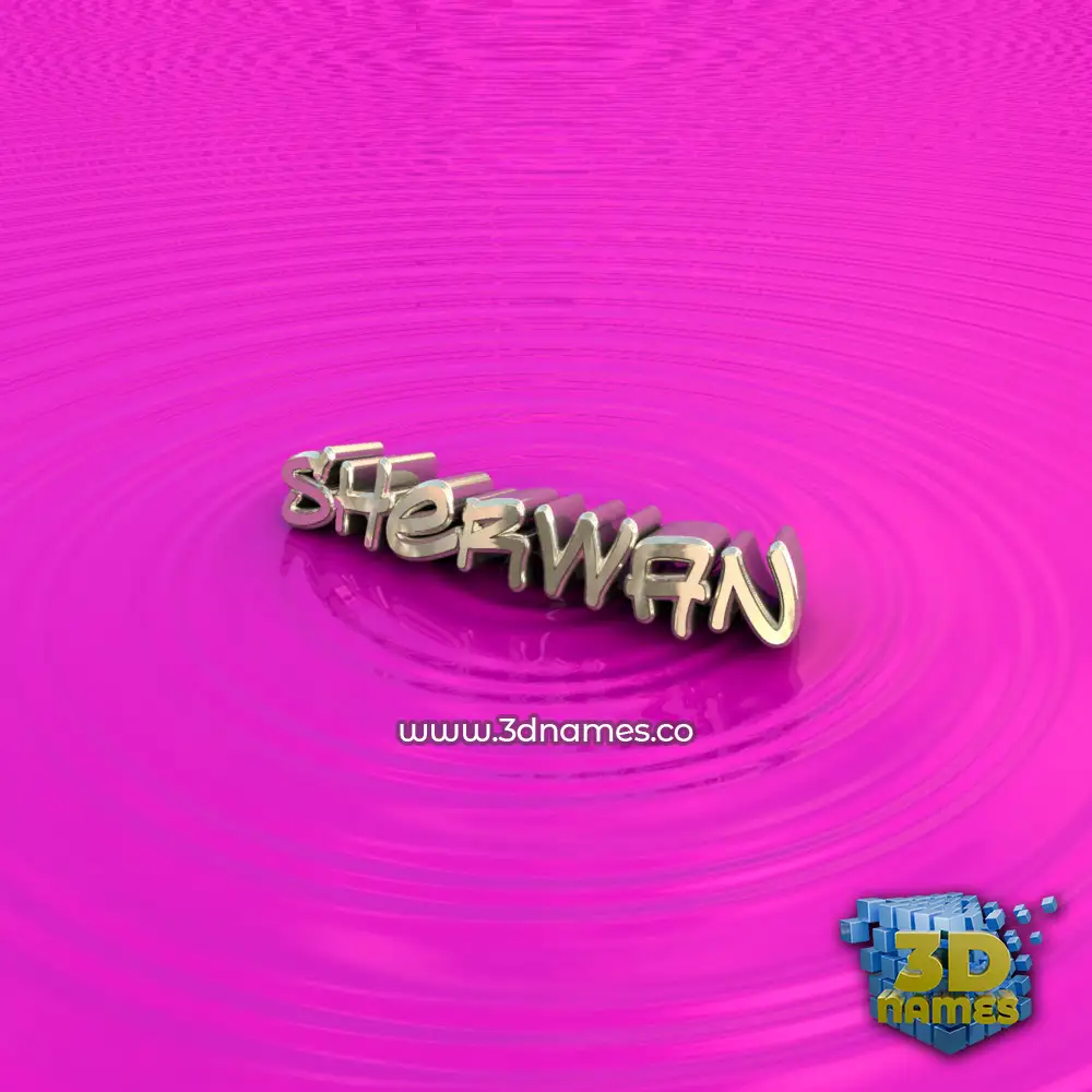 sherwan in Pink Graffiti style - 3D name wallpaper sherwan in Pink Graffiti style - 3D name wallpaper