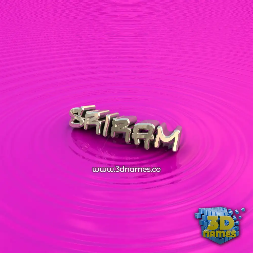 sriram in Pink Graffiti style - 3D name wallpaper sriram in Pink Graffiti style - 3D name wallpaper