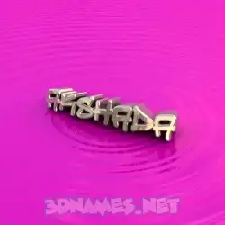 akshada in Pink Graffiti style - 3D name wallpaper
