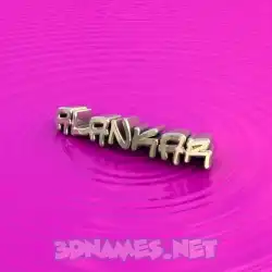 alankar in Pink Graffiti style - 3D name wallpaper