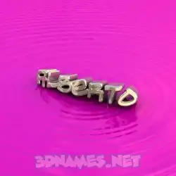 alberto in Pink Graffiti style - 3D name wallpaper
