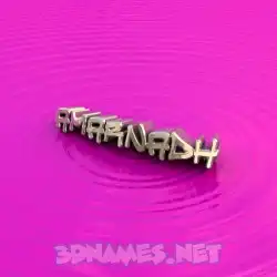 amarnadh in Pink Graffiti style - 3D name wallpaper