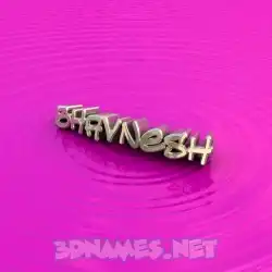 bhavnesh in Pink Graffiti style - 3D name wallpaper