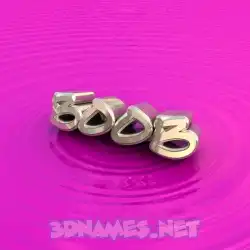 boob in Pink Graffiti style - 3D name wallpaper
