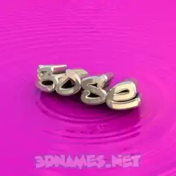 bose in Pink Graffiti style - 3D name wallpaper