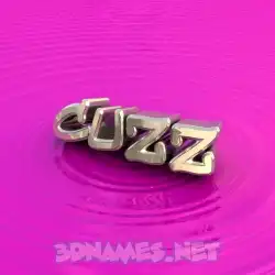 cuzz in Pink Graffiti style - 3D name wallpaper