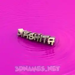 dikshita in Pink Graffiti style - 3D name wallpaper