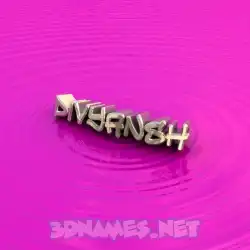 divyansh in Pink Graffiti style - 3D name wallpaper