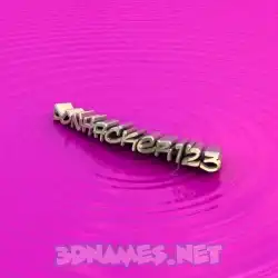 donhacker123 in Pink Graffiti style - 3D name wallpaper