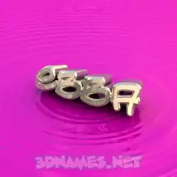 ebba in Pink Graffiti style - 3D name wallpaper
